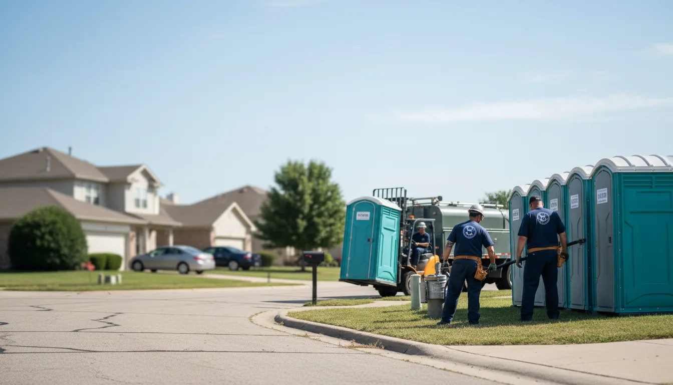 Porta Potty Rental in Mansfield, IL near me